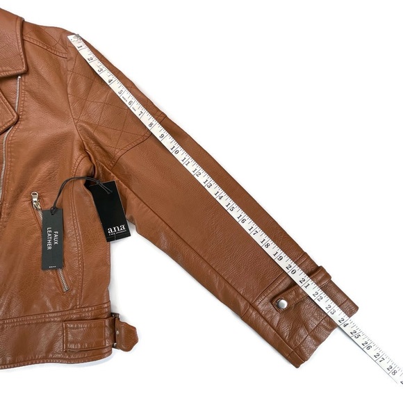 a.n.a Faux Leather Women’s Jacket Size L